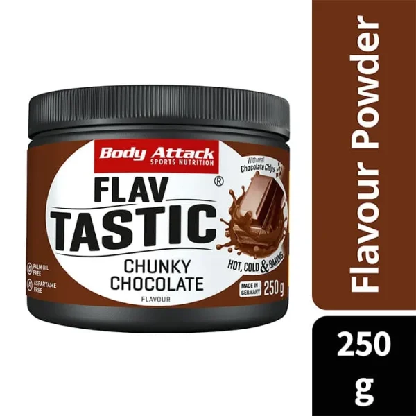 طعم دهنده پودری بادی اتک|Body Attack Flavattack 250g