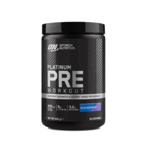 پمپ پلاتينيوم 420گرمي ON کافئين دار| Optimum Nutrition Platinum Pre Workout 420g