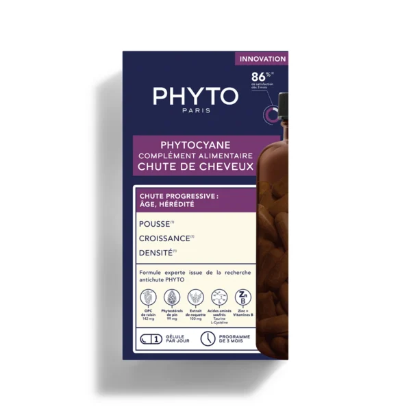 مکمل تقویت کننده و ضد ریزش مو فیتوسیان فیتو|Phyto Phytocyane Anti-hair loss Food Supplement