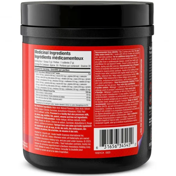 آمینو انرژی پلاس سیکس استار|Six Star Amino Plus Energy - تصویر 3
