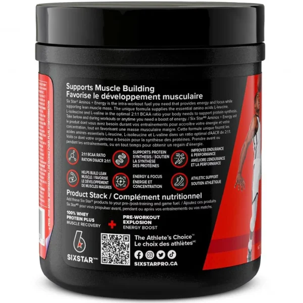 آمینو انرژی پلاس سیکس استار|Six Star Amino Plus Energy - تصویر 2