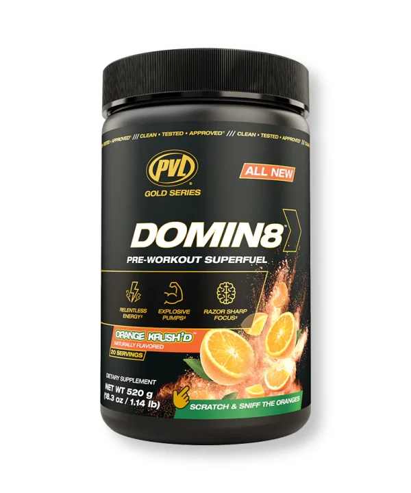 پری ورک اوت دامون 8 پی وی ال|PVL Domin8 Pre Workout